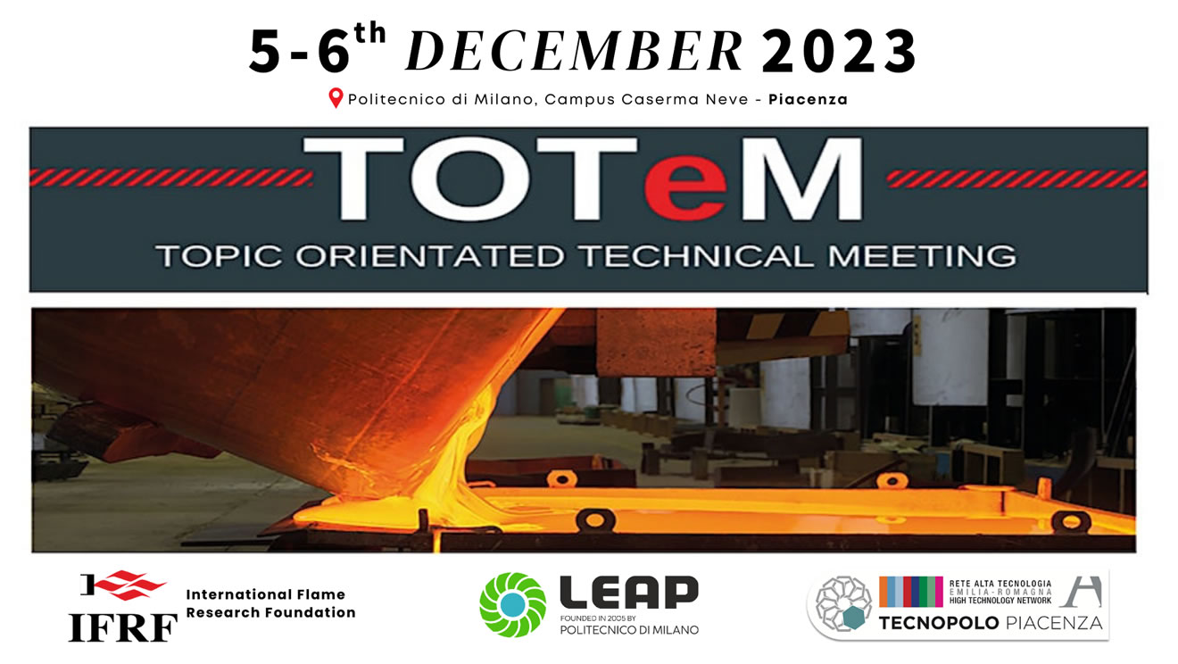 TOTeM 50 – Decarbonising combustion in hard-to-abate sectors