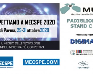 Il Consorzio MUSP, in collaborazione con il Tecnopolo di Piacenza, partecipa a MECSPE 2020