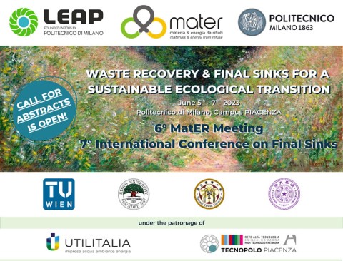 6th MatER Meeting and 7th Conference on Final Sinks – APERTA LA CALL FOR ABSTRACT